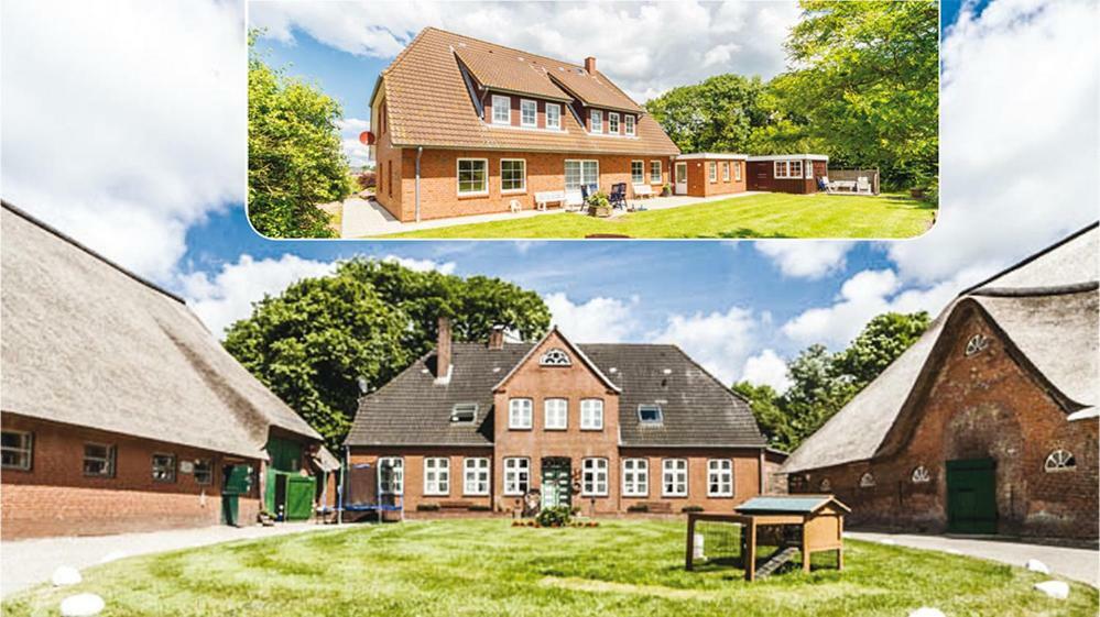 Hof Herzleuchten, Familie Groth Garding-Kirchspiel Kültér fotó